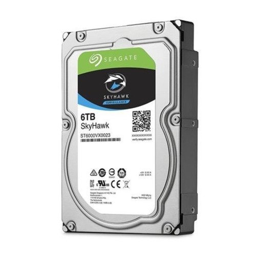 Hard Disk Drive Seagate SkyHawk 3.5'' HDD 6TB 5400RPM SATA 6Gb/s 256MB | ST6000VX001