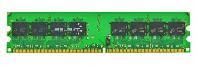 Memory RAM 1x 1GB ELPIDA NON-ECC UNBUFFERED DDR2 667MHz PC2-5300 UDIMM | HP P/N: 377726-888