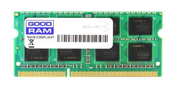 Memory RAM 1x 1GB GoodRAM SO-DIMM DDR2 667MHz PC2-5300 | GR667S264L5/1G