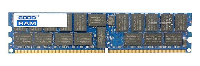 Memory RAM 1x 2GB GoodRAM ECC REGISTERED DDR2  800MHz PC2-6400 RDIMM | W-MEM80R2S42G