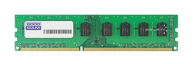 Memory RAM 1x 4GB GoodRAM ECC UNBUFFERED DDR3  1066MHz PC3-8500 UDIMM | W-MEM1066E34G