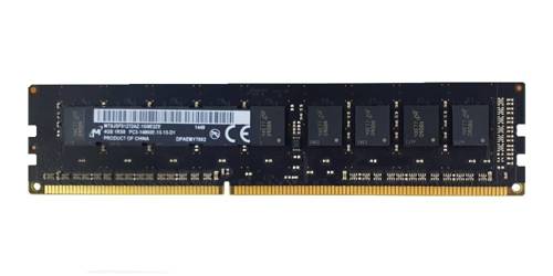 Memory RAM 1x 4GB Micron ECC UNBUFFERED DDR3  1866MHz PC3-14900 UDIMM | MT9JSF51272AZ-1G9