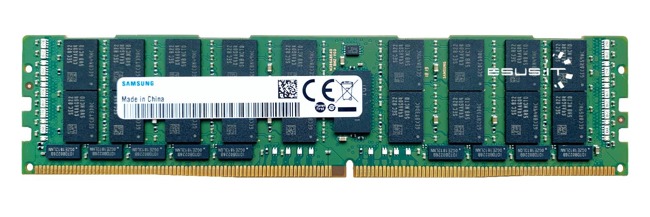 Memory RAM 1x 64GB Samsung ECC LOAD REDUCED DDR4 4Rx4 3200MHz PC4-25600 LRDIMM | M386A8K40DM2-CWE