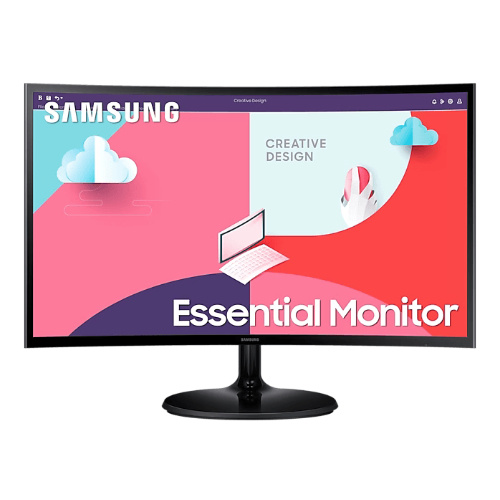 Monitor 24" Samsung LS24C360EAUXEN S36C 1920 x 1080 Full HD 75Hz screen matrix VA