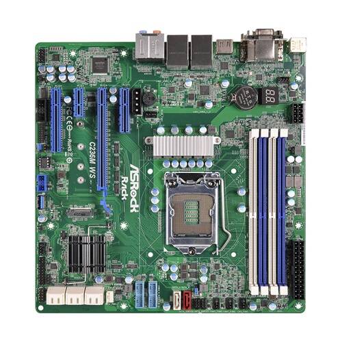 Motherboard Asrock Rack C236M WS LGA1151 Micro-ATX | C236M WS