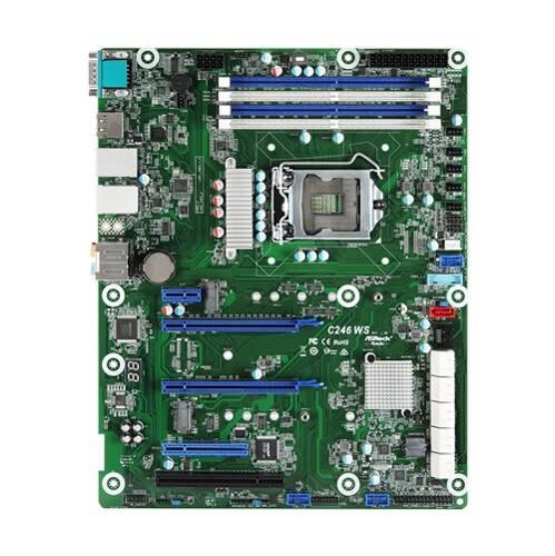 Motherboard Asrock Rack C246 WS LGA1151 ATX | C246 WS