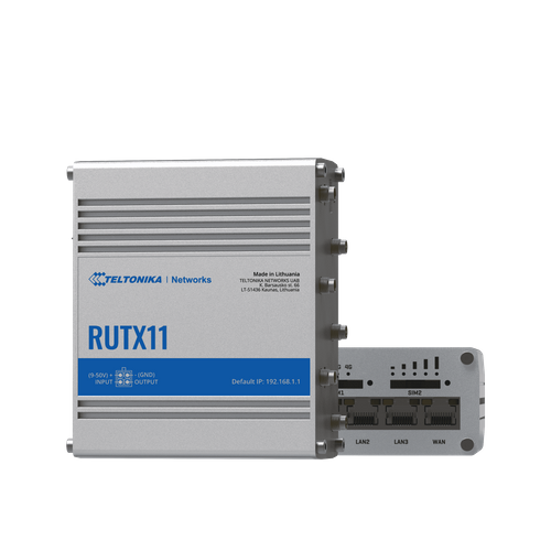 Router LTE Teltonika RUTX11 2x Mini-SIM | RUTX11000000