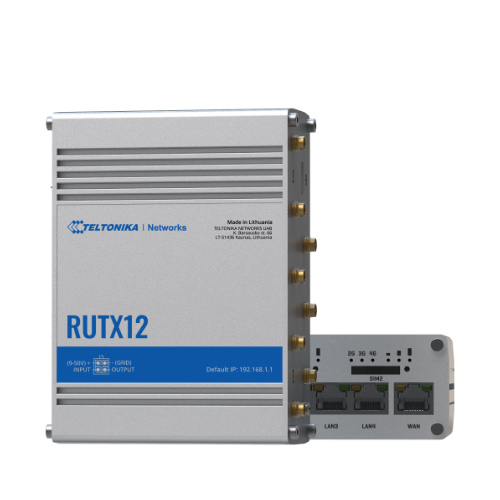 Router LTE Teltonika RUTX12 2x Mini-SIM | RUTX12 000000