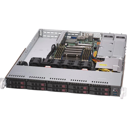 Server platform Supermicro 1U 1114S-WTRT AS-1114S-WTRT AMD x 1 DDR4 x 8 10 x 2.5" SATA PSU 1+1