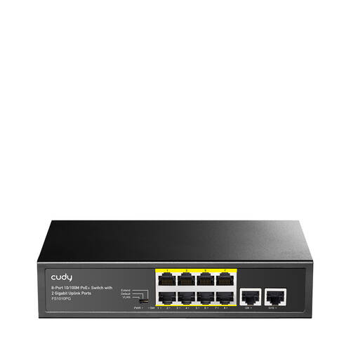 Switch Cudy FS1010P 10x 100Mb 120 W PoE+