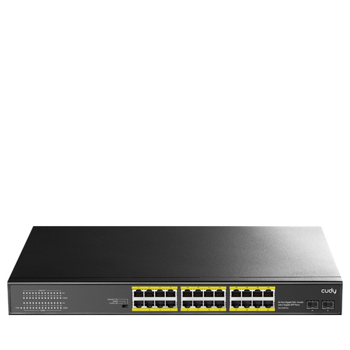 Switch Cudy GS1028PS2 24x 1Gb 2x SFP 300 W PoE+