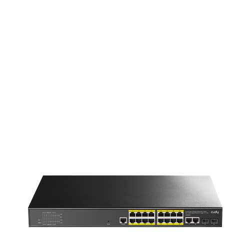 Switch Cudy GS2018PS2-200W 18x 1Gb 2x SFP 200 W PoE+