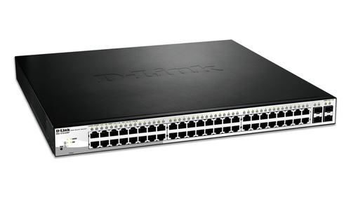 Switch D-Link DGS-1210-52MP 48x 1Gb 4x SFP 370 W PoE+