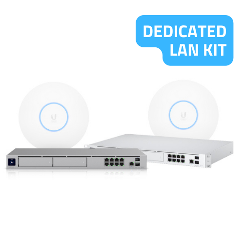 Ubiquiti dedicated kit for building LANs of 30-50 users