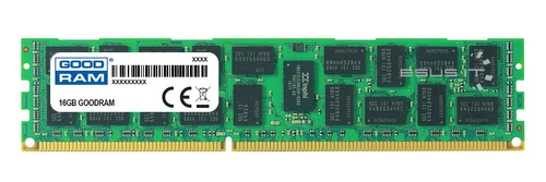 Memory RAM 1x 16GB GoodRAM ECC REGISTERED DDR3 2Rx4 1600MHz PC3-12800 RDIMM | W-MEM1600R3D416G