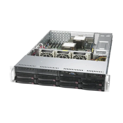 Server platform Supermicro 2U 620P-TRT SYS-620P-TRT Intel x 2 DDR4 x 16 8 x 3.5" SATA/SAS PSU 1+0