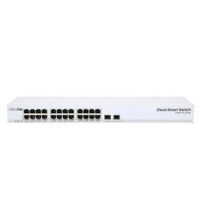 Switch Mikrotik CSS326-24G-2S+RM 24x 10/100/1000 2x SFP+ 