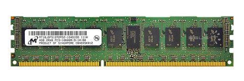 Memory RAM 1x 4GB Micron ECC REGISTERED DDR3  1333MHz PC3-10600 RDIMM | MT18JSF51272PDZ-1G4