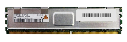 Memory RAM 1x 4GB QIMONDA ECC FULLY BUFFERED DDR2 667MHz PC2-5300 FBDIMM | HYS72T512420EFA-3S-C