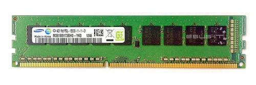 Memory RAM 1x 4GB Samsung ECC UNBUFFERED DDR3  1600MHz PC3-12800 UDIMM | M391B5173BH0-YK0