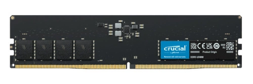 Memory RAM 1x 32GB Crucial NON-ECC UNBUFFERED DDR5 4800MHz PC5-38400 UDIMM | CT32G48C40U5