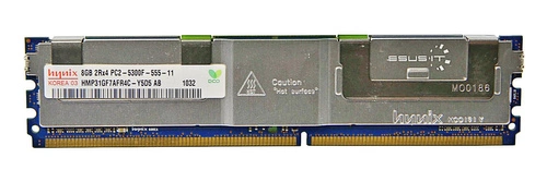 Memory RAM 1x 8GB Hynix ECC FULLY BUFFERED DDR2 667MHz PC2-5300 FBDIMM | HMP31GF7AFR4C-Y5D