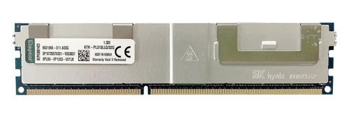 Memory RAM 1x 32GB Kingston ECC LOAD REDUCED DDR3  1333MHz PC3-10600 LRDIMM | KTH-PL313LLQ/32G