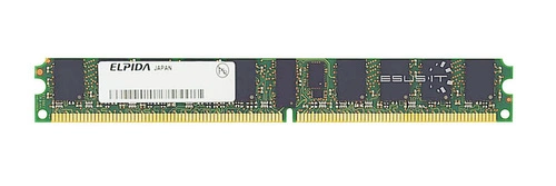 Memory RAM 1x 4GB ELPIDA ECC REGISTERED DDR2  667MHz PC2-5300 RDIMM | EBE41AF4A1QB-6E-E